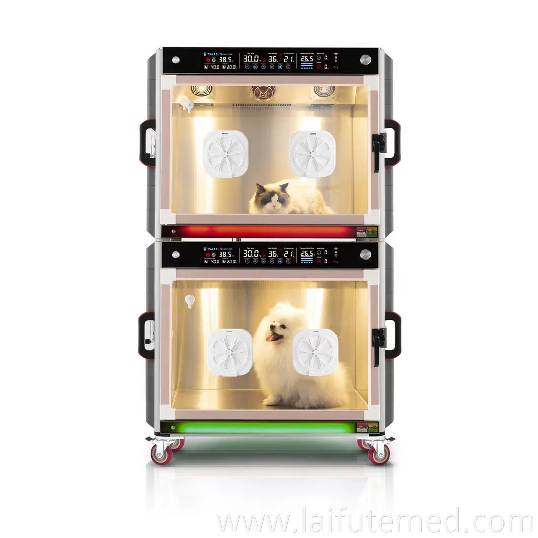 Veterinary ICU Pet Incubator with Temperature Self-Adaption Adjustment System Machine Msldw09